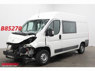 dommages fourgonnettes/vécules utilitaires Peugeot Boxer 2.2 HDI L2-H2 DoKa Airco Cruise PDC 62.378 km! 2016/9