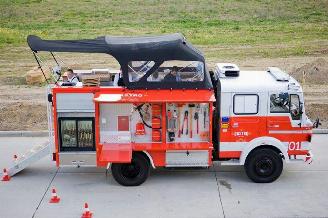 Salvage car Dodge Kangoo Gastro Food Truck RG-13 Fire Service 1980/6