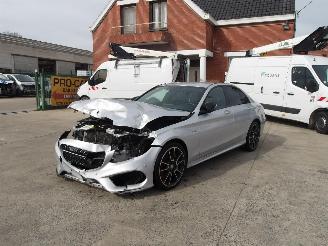 Damaged car Mercedes C-klasse  2015/10