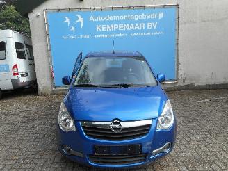 Voiture accidenté Opel Agila Agila (B) MPV 1.2 16V (K12B(Euro 4) [63kW]  (04-2008/10-2012) 2010