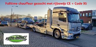 części samochody ciężarowe Audi  Chauffeur CE + Code 95 gezocht (overnachten) 2023/1
