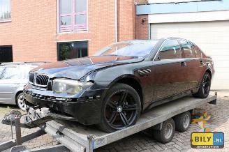 disassembly commercial vehicles BMW 7-serie E65 745i 2001/10