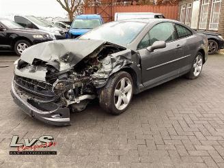Coche siniestrado Peugeot 407 407 Coupe (6C/J), Coupe, 2005 / 2011 2.0 HDiF 16V 2008/2